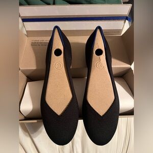 Rothy's Black and Blue Women's Flats